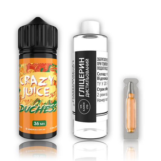 Рідина Crazy Juice 120 мл Org (Набір)
