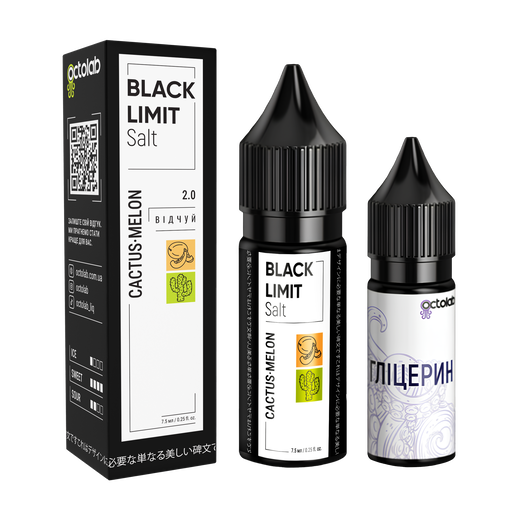 Рідина Octobar Black Limit 15 мл Salt (Набір)