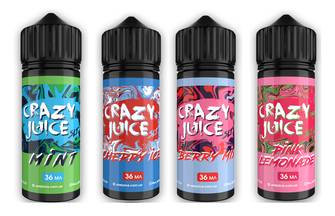 Рідина Crazy Juice 120 мл Org (Набір)