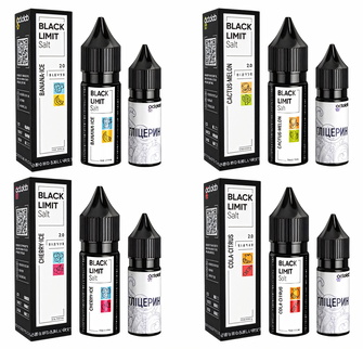 Рідина Octobar Black Limit 15 мл Salt (Набір)