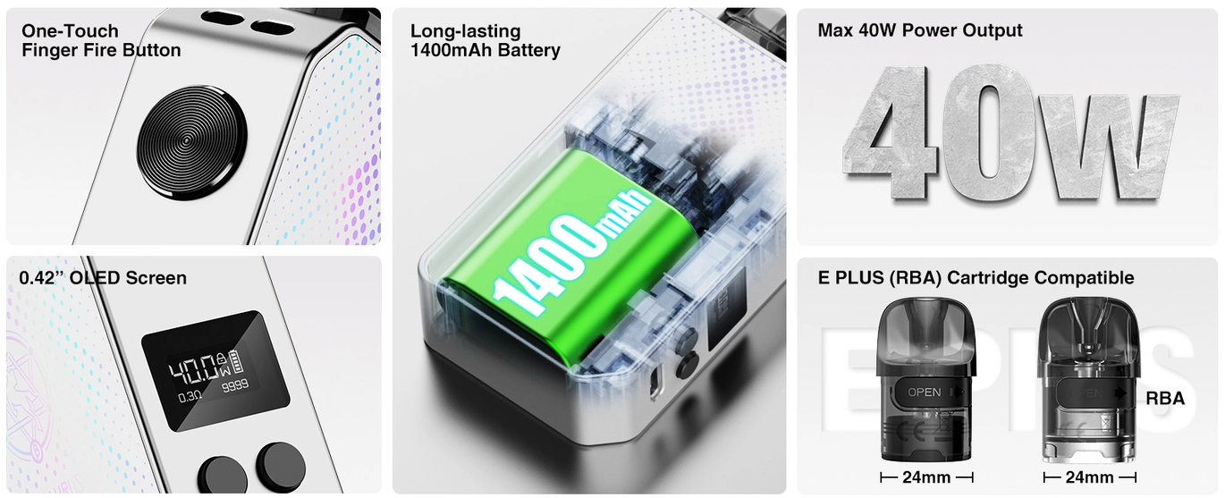 Особенности Lost Vape Centaurus E40 Max