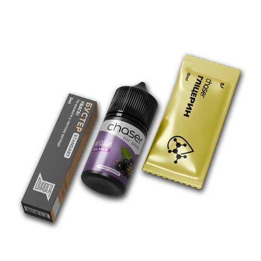 Набір рідини Chaser For Pods 30 мл 65 мг Salt Berry (Ягоди)