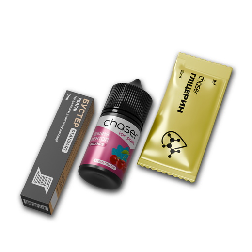 Набір рідини Chaser For Pods 30 мл 65 мг Salt Cherry Menthol (Вишня Ментол)