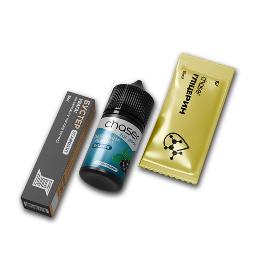 Набір рідини Chaser For Pods 30 мл 65 мг Salt Currant Menthol (Смородина Ментол)
