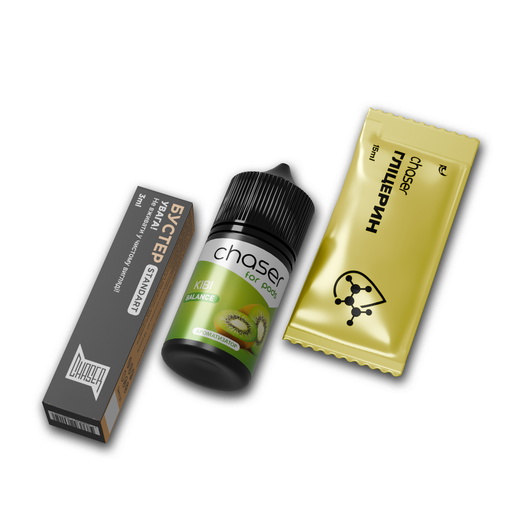Набір рідини Chaser For Pods 30 мл 65 мг Salt Kiwi (Ківі)