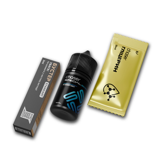 Набір рідини Chaser Special Berry 30 мл 65 мг Salt Bilberry Mint (Чорниця М'ята)
