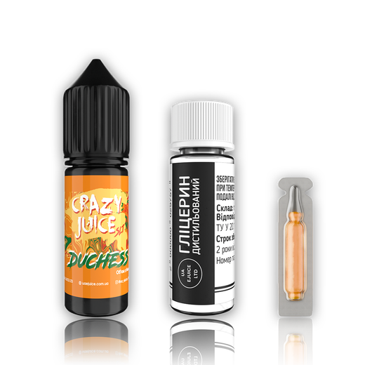 Набор жидкости Crazy Juice 15 мл 50 мг Salt Duchess (Дюшес)