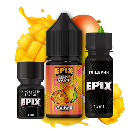 Набір рідини Epix Mix 30 мл 25 мг Salt Sweet Mango (Манго)