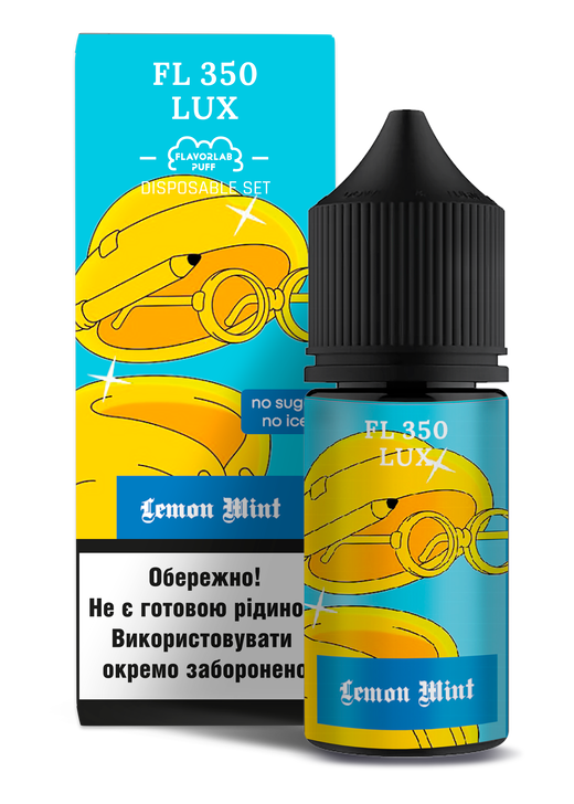 Набір рідини Flavorlab FL350 LUX 30 мл 50 мг Salt Lemon Mint (Лимон М'ята)