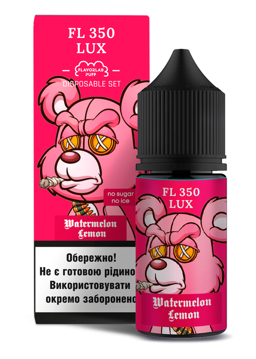 Набор жидкости Flavorlab FL350 LUX 30 мл 50 мг Salt Watermelon Lemon (Арбуз Лимон)
