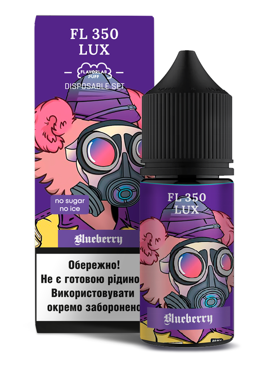 Набор жидкости Flavorlab FL350 LUX 30 мл 65 мг Salt Blueberry (Голубика)
