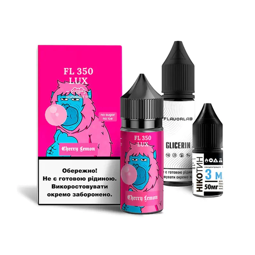 Набор жидкости Flavorlab FL350 LUX 30 мл 65 мг Salt Cherry Lemon (Вишня Лимон)