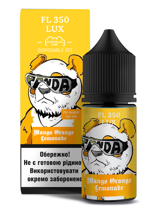 Набор жидкости Flavorlab FL350 LUX 30 мл 65 мг Salt Mango Orange Lemonade (Манго Апельсин Лимонад)