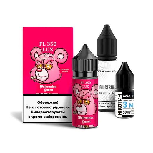 Набор жидкости Flavorlab FL350 LUX 30 мл 65 мг Salt Watermelon Lemon (Арбуз Лимон)