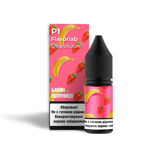 Набор жидкости Flavorlab P1 10 мл 65 мг Salt Banana Strawberry (Банан Клубника)