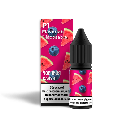Набор жидкости Flavorlab P1 10 мл 65 мг Salt Blueberry Watermelon (Черника Арбуз)