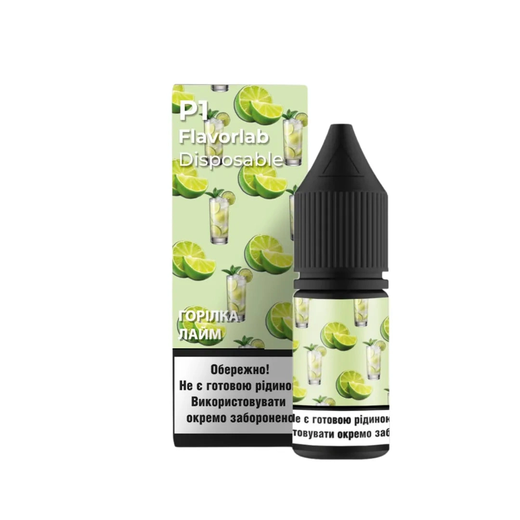 Набор жидкости Flavorlab P1 10 мл 65 мг Salt Vodka Lime (Водка Лайм)