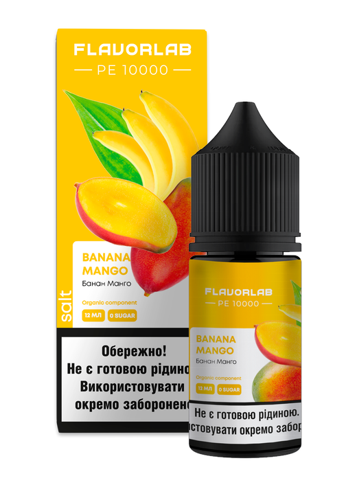 Набор жидкости Flavorlab PE 10000 30 мл 65 мг Salt Banana Mango (Банан Манго)