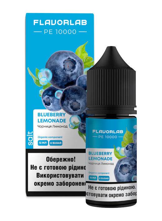Набор жидкости Flavorlab PE 10000 30 мл 65 мг Salt Blueberry Lemonade (Черничный Лимонад)