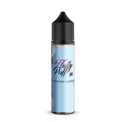 Набір рідини Fluffy Puff 60 мл 0 мг Org Blackberry Lemonade Ice (Лимонад з ожиною Лід)