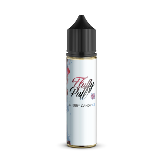 Набір рідини Fluffy Puff 60 мл 0 мг Org Cherry Candy Ice (Вишнева цукерка Лід)