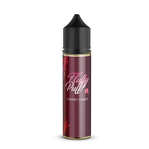 Набір рідини Fluffy Puff 60 мл 0 мг Org Cherry Candy (Вишнева цукерка)