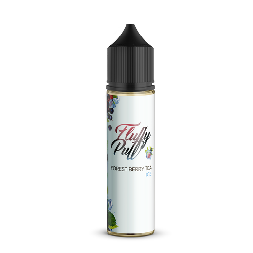 Набір рідини Fluffy Puff 60 мл 0 мг Org Forest Berry Tea Ice (Чай з лісовими ягодами Лід)
