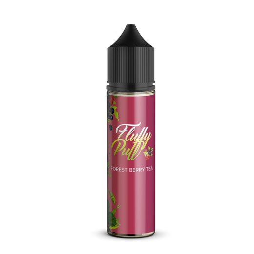 Набор жидкости Fluffy Puff 60 мл 0 мг Org Forest Berry Tea (Чай с лесными ягодами)