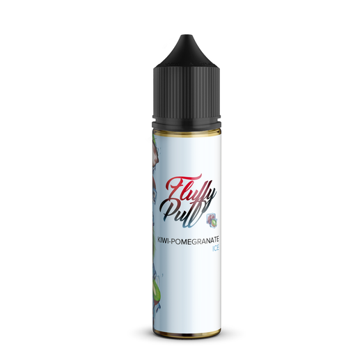 Набор жидкости Fluffy Puff 60 мл 0 мг Org Kiwi Pomegranate Ice (Киви Гранат Лед)