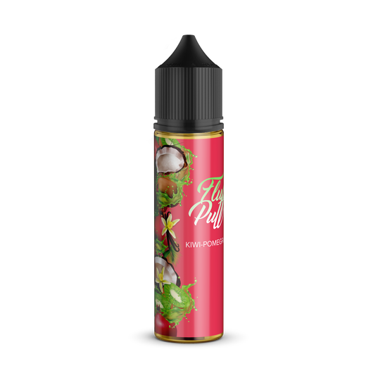 Набір рідини Fluffy Puff 60 мл 0 мг Org Kiwi Pomegranate (Ківі Гранат)
