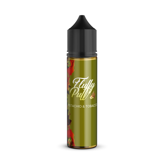 Набір рідини Fluffy Puff 60 мл 0 мг Org Pistachio Tobacco (Фісташка Тютюн)