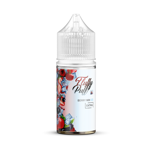 Набор жидкости Fluffy Puff 30 мл 0 мг Salt Berry Mix Ice (Ягодный микс Лед)