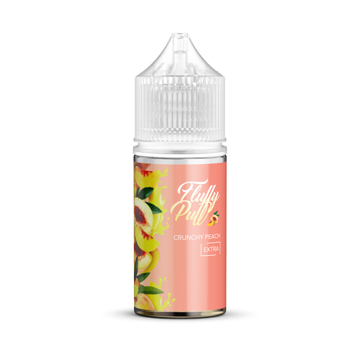 Набір рідини Fluffy Puff 30 мл 0 мг Salt Crunchy Peach (Хрусткий персик)