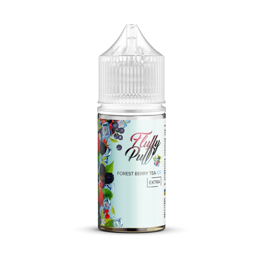 Набор жидкости Fluffy Puff 30 мл 0 мг Salt Forest Berry Tea Ice (Чай с лесными ягодами Лед)