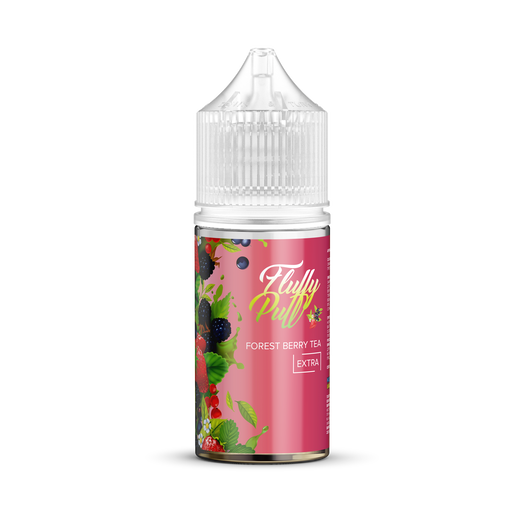 Набор жидкости Fluffy Puff 30 мл 0 мг Salt Forest Berry Tea (Чай с лесными ягодами)