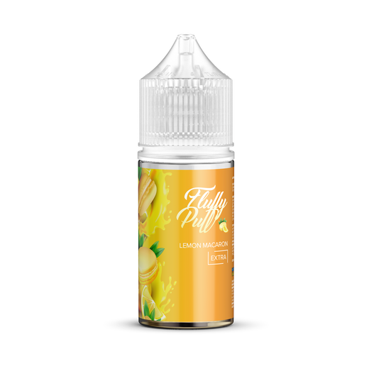 Набор жидкости Fluffy Puff 30 мл 0 мг Salt Lemon Macaron (Лимонный макарун)