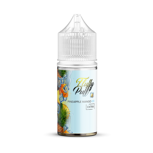 Набір рідини Fluffy Puff 30 мл 0 мг Salt Pineapple Mango Ice (Ананас Манго Лід)