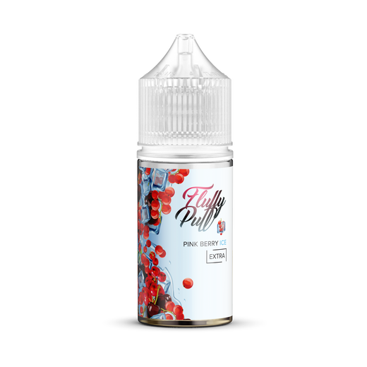 Набір рідини Fluffy Puff 30 мл 0 мг Salt Pink Berry Ice (Рожеві ягоди Лід)
