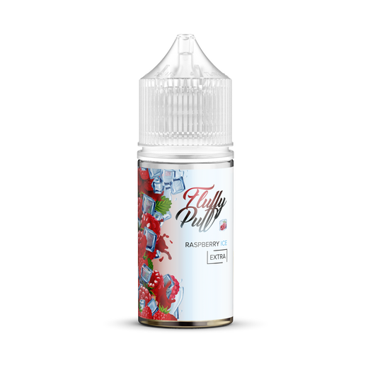 Набор жидкости Fluffy Puff 30 мл 0 мг Salt Raspberry Ice (Малина Лед)
