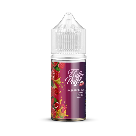 Набор жидкости Fluffy Puff 30 мл 0 мг Salt Raspberry Jam (Малиновый джем)