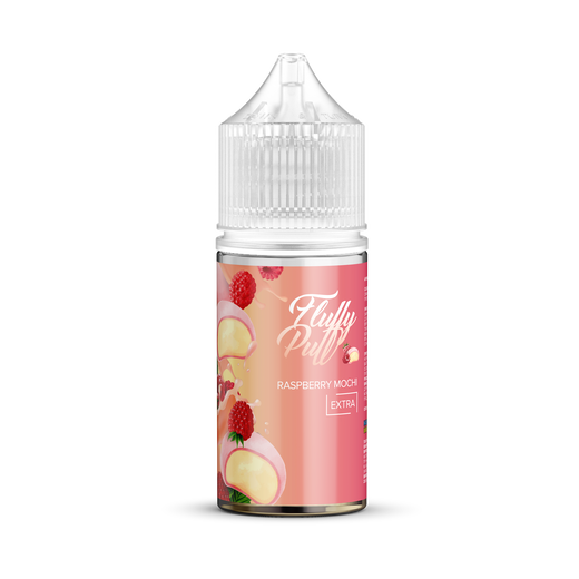 Набор жидкости Fluffy Puff 30 мл 0 мг Salt Raspberry Mochi (Малиновое моти)