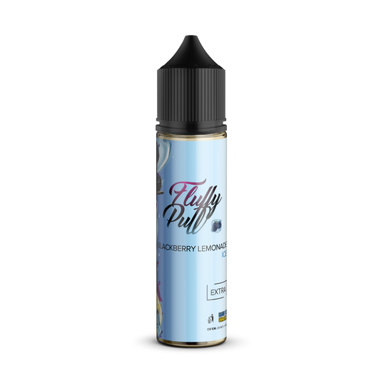 Набор жидкости Fluffy Puff 60 мл 0 мг Salt Blackberry Lemonade Ice (Лимонад с ежевикой Лед)