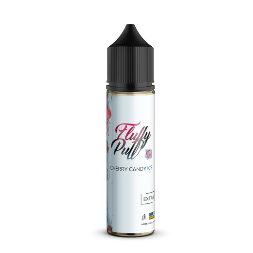 Набор жидкости Fluffy Puff 60 мл 0 мг Salt Cherry Candy Ice (Вишневая конфета Лед)