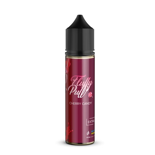 Набор жидкости Fluffy Puff 60 мл 0 мг Salt Cherry Candy (Вишневая конфета)