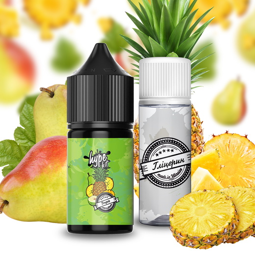 Набор жидкости Hype 30 мл 60 мг Salt Tropic (Трипические фрукты)