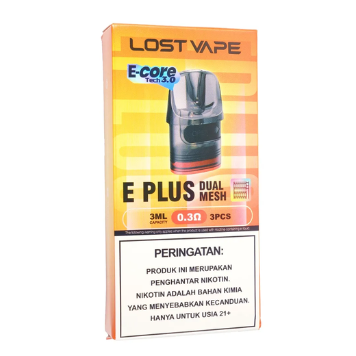 Картридж Lost Vape E Plus Dual Mesh 0.3 Ом, 3 мл