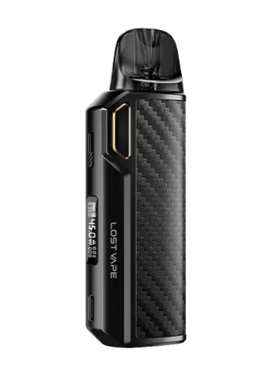 Pod-система Lost Vape Thelema Elite DM45 Pod Kit Black Carbon (Черный карбон)