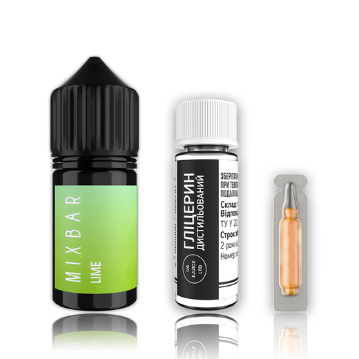 Набор жидкости Mix Bar 30 мл 65 мг Salt Lime (Лайм)