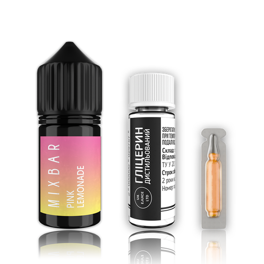 Набор жидкости Mix Bar 30 мл 65 мг Salt Pink Lemonade (Розовый лимонад)