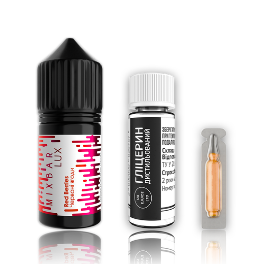 Набор жидкости Mix Bar Lux 30 мл 50 мг Salt Red Berries (Красные ягоды)